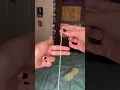 How to tie a slipknot for crocheting