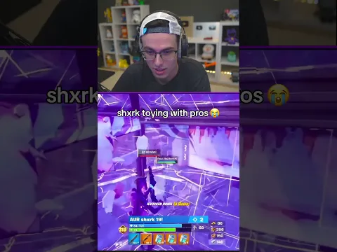 Shxrk Is Just PLAYING With Them ๐ณ #fortnite #halobt