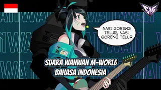 Suara Wanwan M-World Skin 515 Bahasa Indonesia