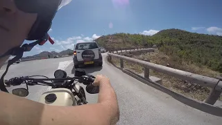 St Barth on a Harley Davidson | Caribbean | Bushpoint Sailing