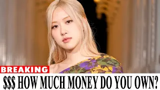 how much money does rose make inside the blackpink singer s net worth