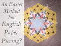 An Alternative Method To English Paper Piecing No Paper required