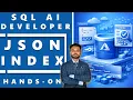 JSON Column and Index Hands on in Azure SQL Database