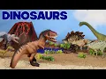 Download Lagu Meet the Dinosaurs! | Epic Dino Diorama with an Erupting Volcano!