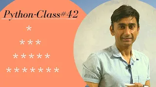 PATTERN PROGRAMS IN PYTHON NESTED LOOPS IN PYTHON IN HINDI RAJU SIR KI PATHSHAALA CLASS