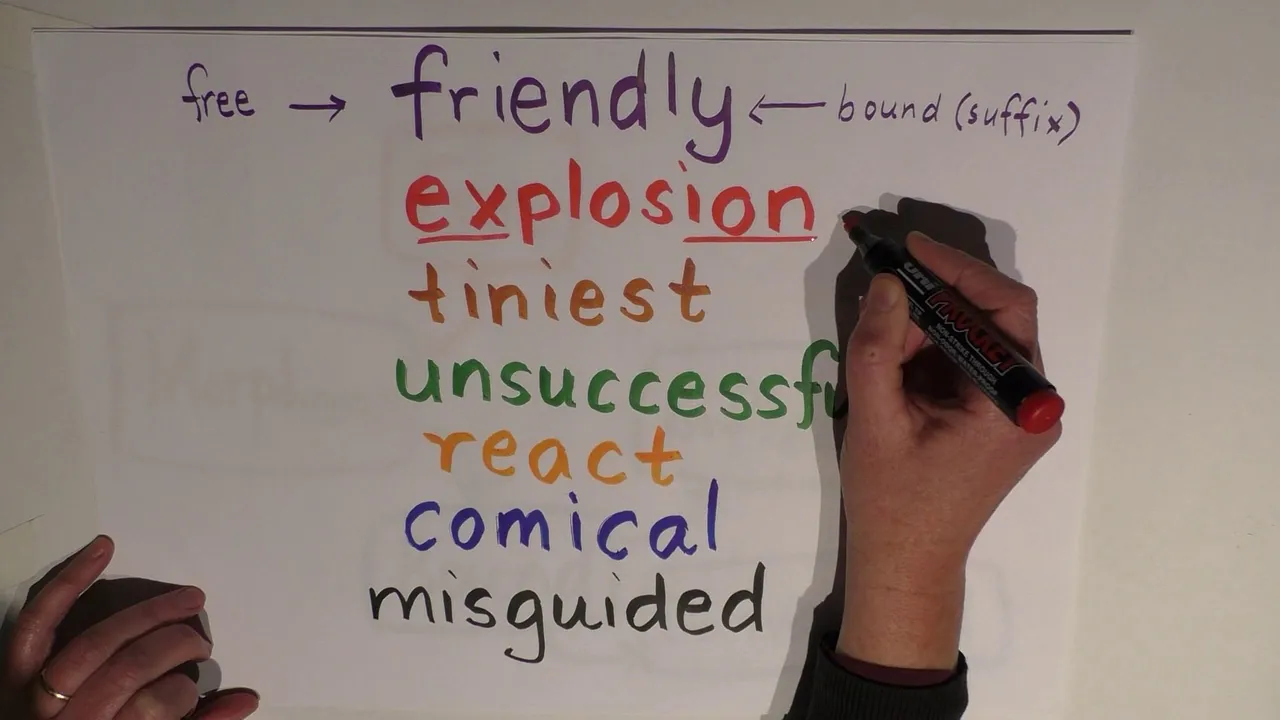 Free vs Bound Morphemes | Morphology Episode 2