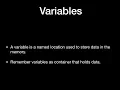 Variables and Identifiers in Python - Tutorial 2 Hindi