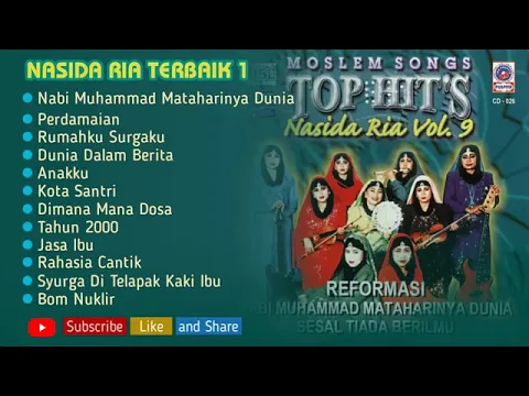 Download MP3 Qasidah Nasida Ria Group Full Album Terbaik Semaran9