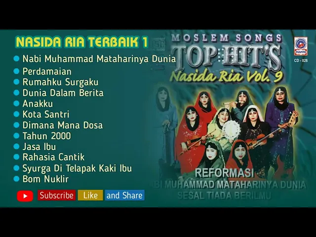 Download MP3 Qasidah Nasida Ria Group Full Album Terbaik Semaran9