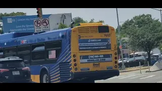 MTA NYC Bus Executive of QBR phase 1 Q29 as Grand Av at 57 Av 92 St