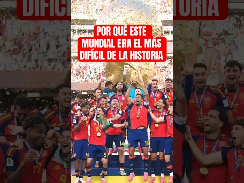 ESPAÑA GANA EL MUNDIAL… PERO LA FIFA SE LLEVA LA COPA