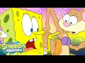Sandy Cheeks Turns Into a Fish Full Scene SpongeBob