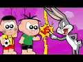 Download Lagu Cascão e Cebolinha Contra Pernalonga o Coelho Maluquinho - Desenho Animado