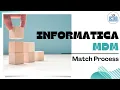 Informatica MDM Match process Informatica MDM online tutorial Informatica MDM