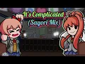 Download Lagu It's Complicated (Sayori Mix) - FNF: Doki Doki Takeover / Monika Cover!