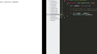 Index Out of Bounds and Enhanced for Loop