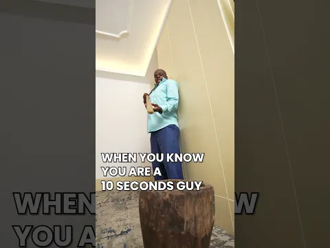 When You Know You Are A 10 Seconds Guy😂😂😂😂