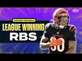 9 League-Winning Running Backs Brown Hall Jeanty Swift More 2026 Fantasy Football Advice