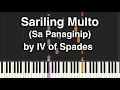 Lagu Sariling Multo (Sa Panaginip) by IV of Spades Synthesia piano tutorial + sheet music