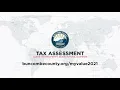Tax Assessment Reappraisal 2021 - Property Record Guide