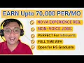 Non Voice jobs Full-time Virtual Assistant Job with no Experience Work from Home Jobs WFH 2025