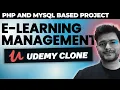Udemy Clone using PHP and Mysql