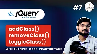 jQuery addClass removeClass toggleClass Explained jQuery Tutorial for Beginners