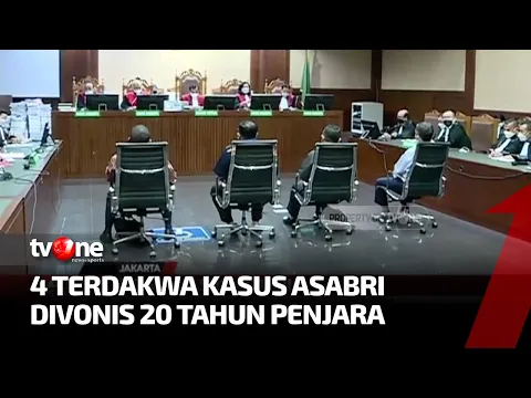 Terdakwa Kasus Asabri Divonis Hingga 20 Tahun Penjara