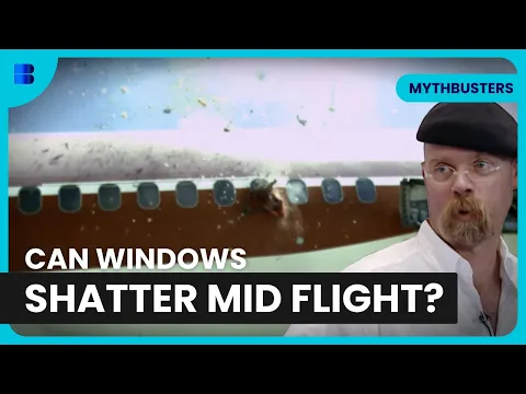 Download MP3 Can Windows Shatter Mid-Flight?! - Mythbusters - S01 EP12 - Science Documentary