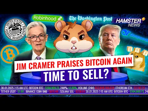 Robinhood CEO thinks crypto will save investing, Trump Media plans to invest in BTC ⚡️ Hamster News