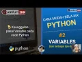 Basic Python Sesi 2 Variables Types Part1