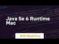 java se 6 runtime mac