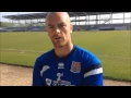 Jason Taylor on signing his new contract at Northampton Town