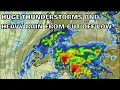 Huge Thunderstorm and Heavy Rain from Cut Off Low 18th August 2026