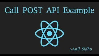 Reactjs 16 tutorial call post api example