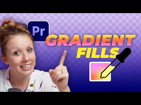 New in Premiere Pro! How to Add Gradient Fills for Text and Backgrounds