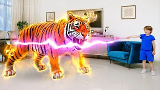 حيوانات برية في منزلي تعل م أسماء الحيوانات وحقائق ممتعة 