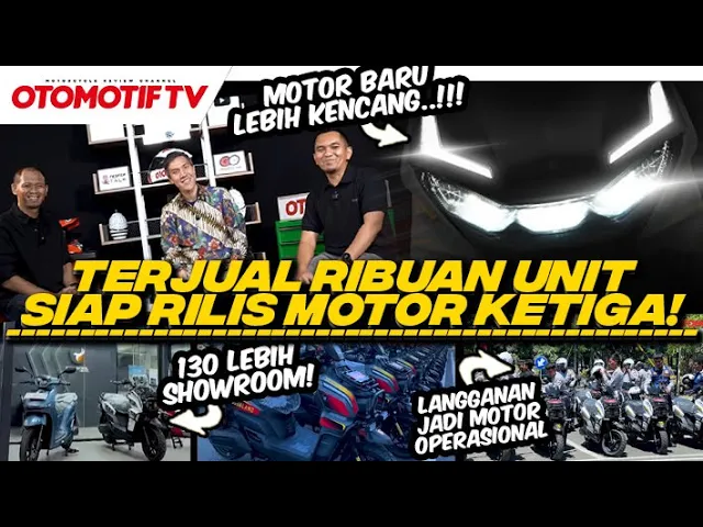 CERITA SUKSES MOTOR LISTRIK LOKAL..!!! TERJUAL RIBUAN UNIT KINI SIAPKAN MOTOR KETIGA l Otomotif TV