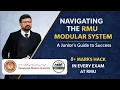 Complete Explanation of Integrated Modular System at RMU and The First-Year strategy to get marks