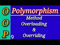 Polymorphism Method Overloading and Method Overriding Python OOP Part 9 Python
