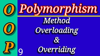 Polymorphism Method Overloading and Method Overriding Python OOP Part 9 Python
