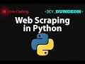 Live Coding Python Web Scraping Crawling