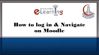 How To Log In to Moodle