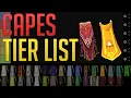 Ranking all Runescape 3 Master Capes from Worst to Best based on looks