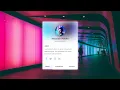 Animated Profile Card Using HTML CSS AND JAVASCRIPT