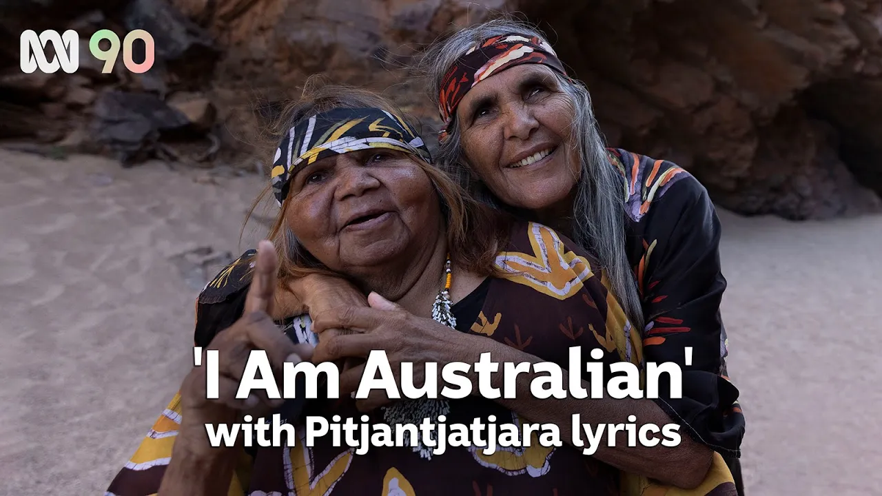 'I Am Australian' with Pitjantjatjara lyrics | ABC 90 'I Am Australian' with Pitjantjatjara lyrics | ABC 90