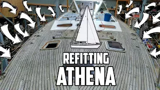 Sail Life – Going inside & removing deck hardware – DIY sailboat refit