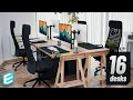 IKEA Desk Setup 2023 - 16 DESKS Makeover