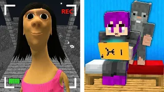 ماين كرافت ظهور حمودة حبيبة حمود حبيبي المرعبة لاول مره مع سحس الفأر 