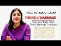 Check Your Marriage Timing in Birth Chart Vedic Astrology Techniques